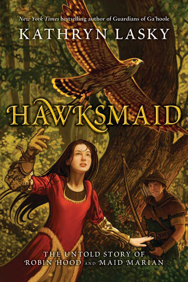 Hawksmaid: The Untold Story of Robin Hood and Maid Marian Cover